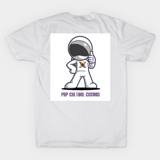 Pop Culture Cosmos Logo Front/Back Tee by Pop Culture Cosmos